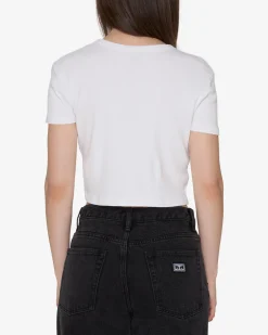 Hot BEST DAY EVER CROPPED RIB T-SHIRT Women T-Shirts