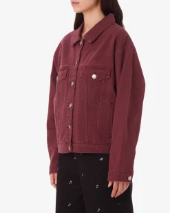 Discount DARLA OVERSIZED TRUCKER Women Jackets|Denim