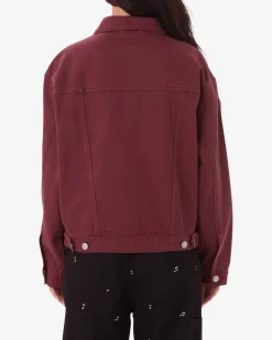 Discount DARLA OVERSIZED TRUCKER Women Jackets|Denim