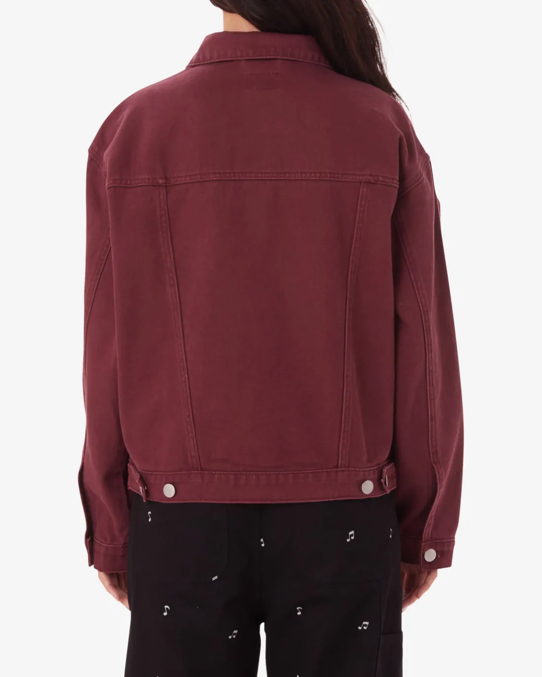 Discount DARLA OVERSIZED TRUCKER Women Jackets|Denim