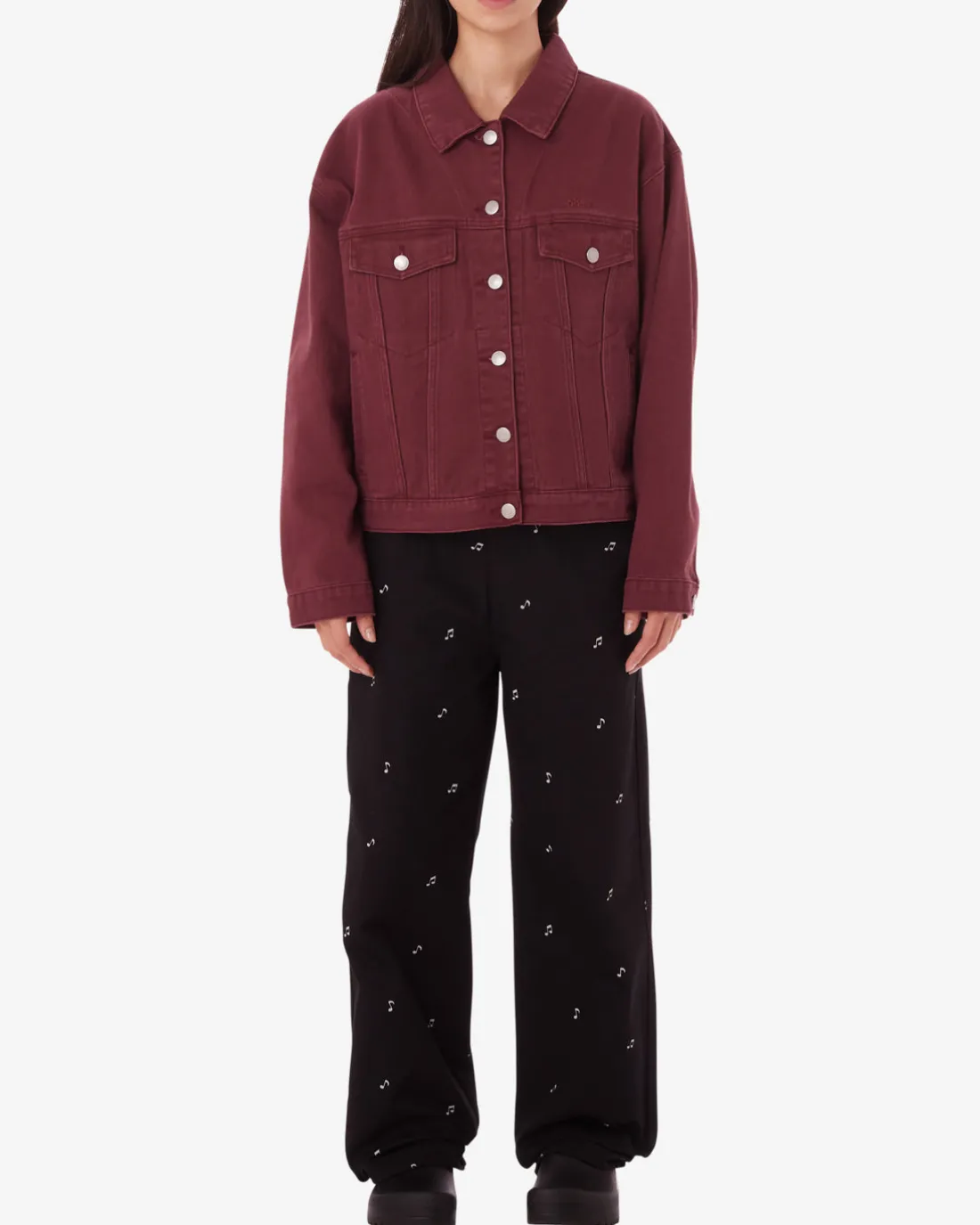 Discount DARLA OVERSIZED TRUCKER Women Jackets|Denim