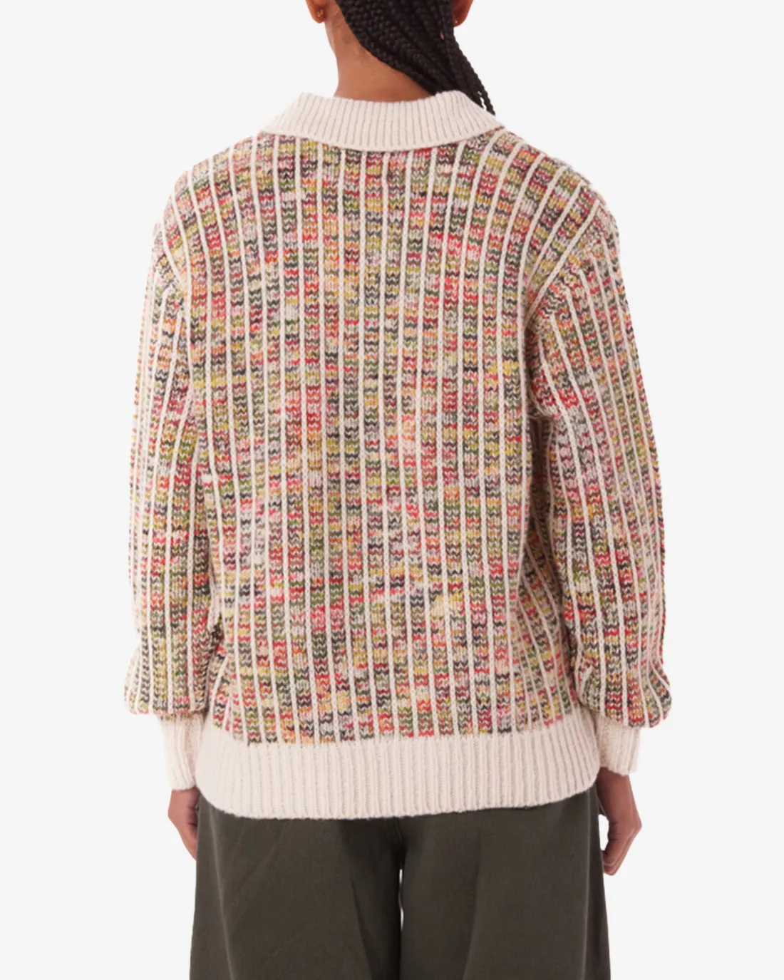 Clearance DELPHINE POLO SWEATER Women Sweaters