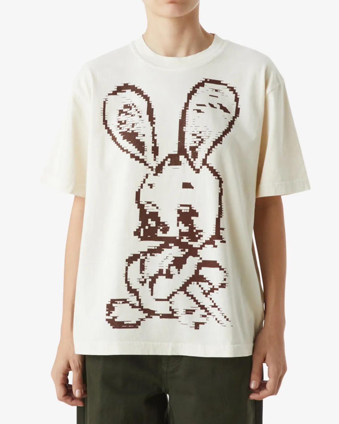 Sale DIGITAL BUNNY PIGMENT T-SHIRT Women T-Shirts