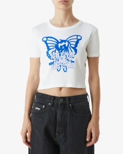 Sale DREAM BABY DREAM CROPPED RIB T-SHIRT Women T-Shirts