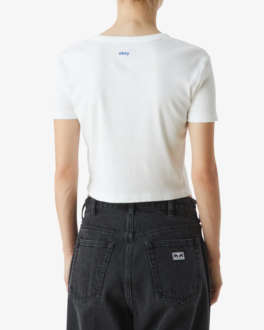 Sale DREAM BABY DREAM CROPPED RIB T-SHIRT Women T-Shirts