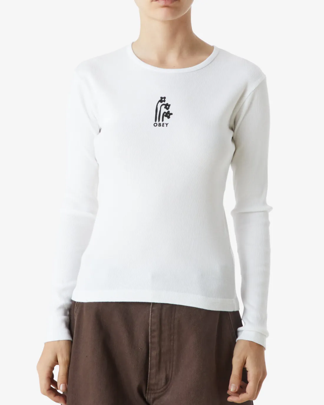 New DROOPING FLOWERS LS EMILY T-SHIRT Women T-Shirts