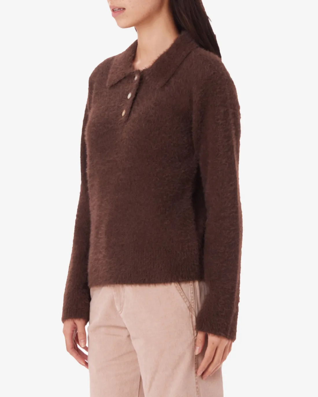 Fashion ESME POLO SWEATER Women Sweaters