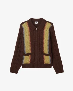 Outlet EZRA ZIP CARDIGAN Sweaters