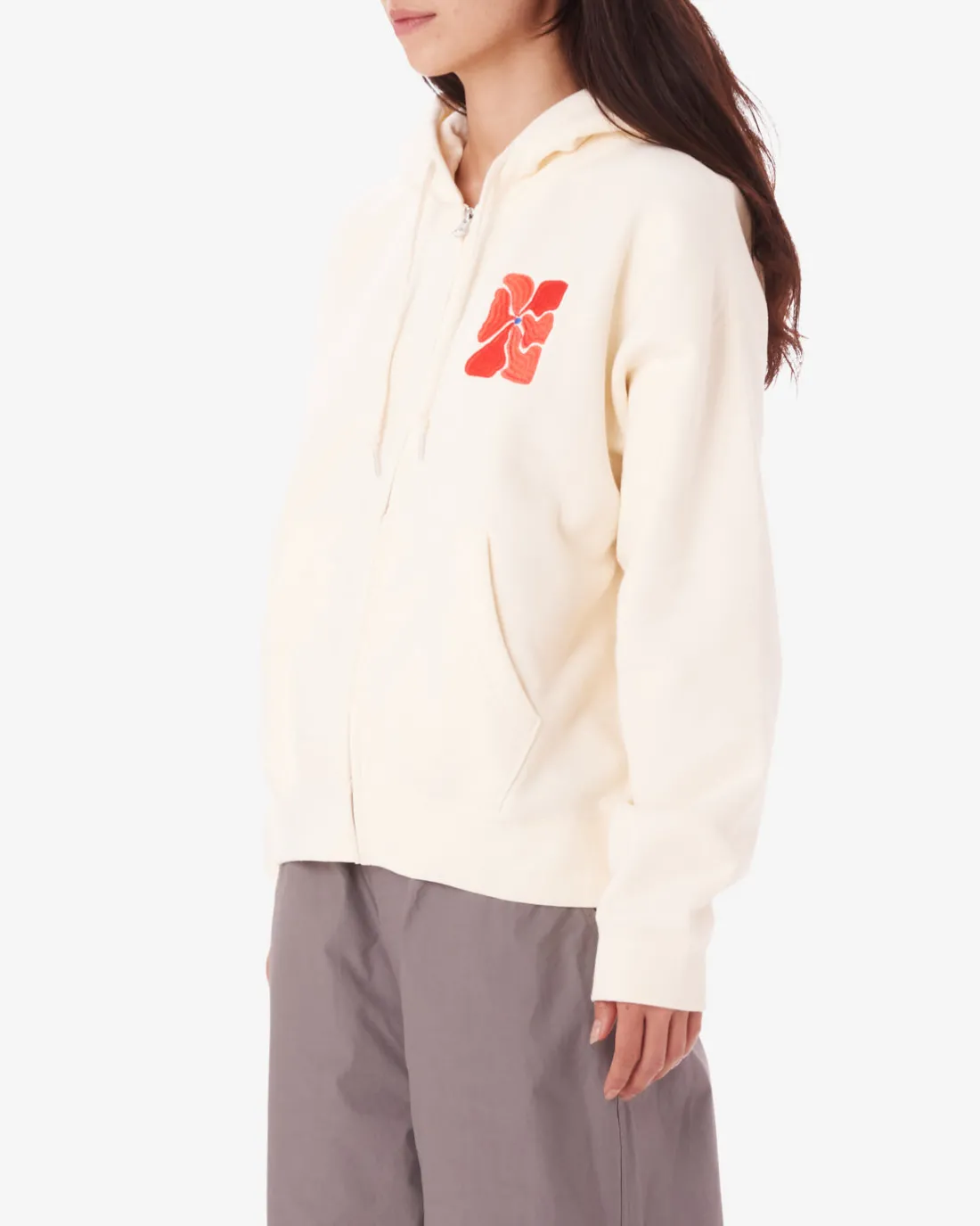 Sale FLORA ZIP HOOD Women Sweatshirts