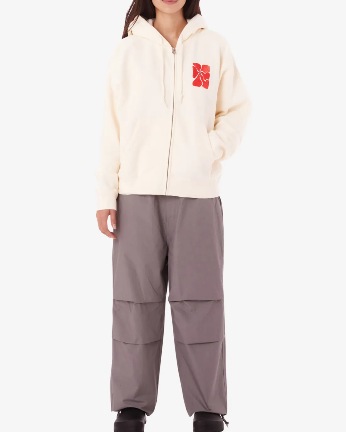 Sale FLORA ZIP HOOD Women Sweatshirts