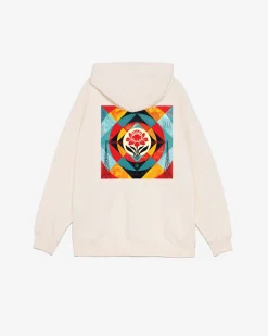 Hot GEOMETRIC POWER CANVAS PREMIUM PULLOVER Pullover Hood
