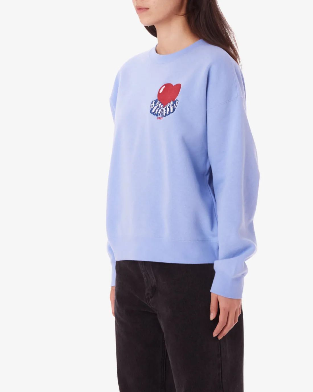 Hot HEART CREWNECK Women Sweatshirts