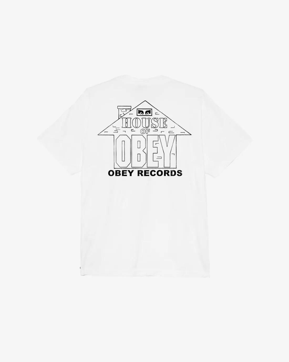 Outlet HOUSE OF OBEY RECORDS HEAVYWEIGHT T-SHIRT Heavyweight