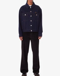 Hot JUNIPER OVERSIZED TRUCKER Women Denim|Jackets