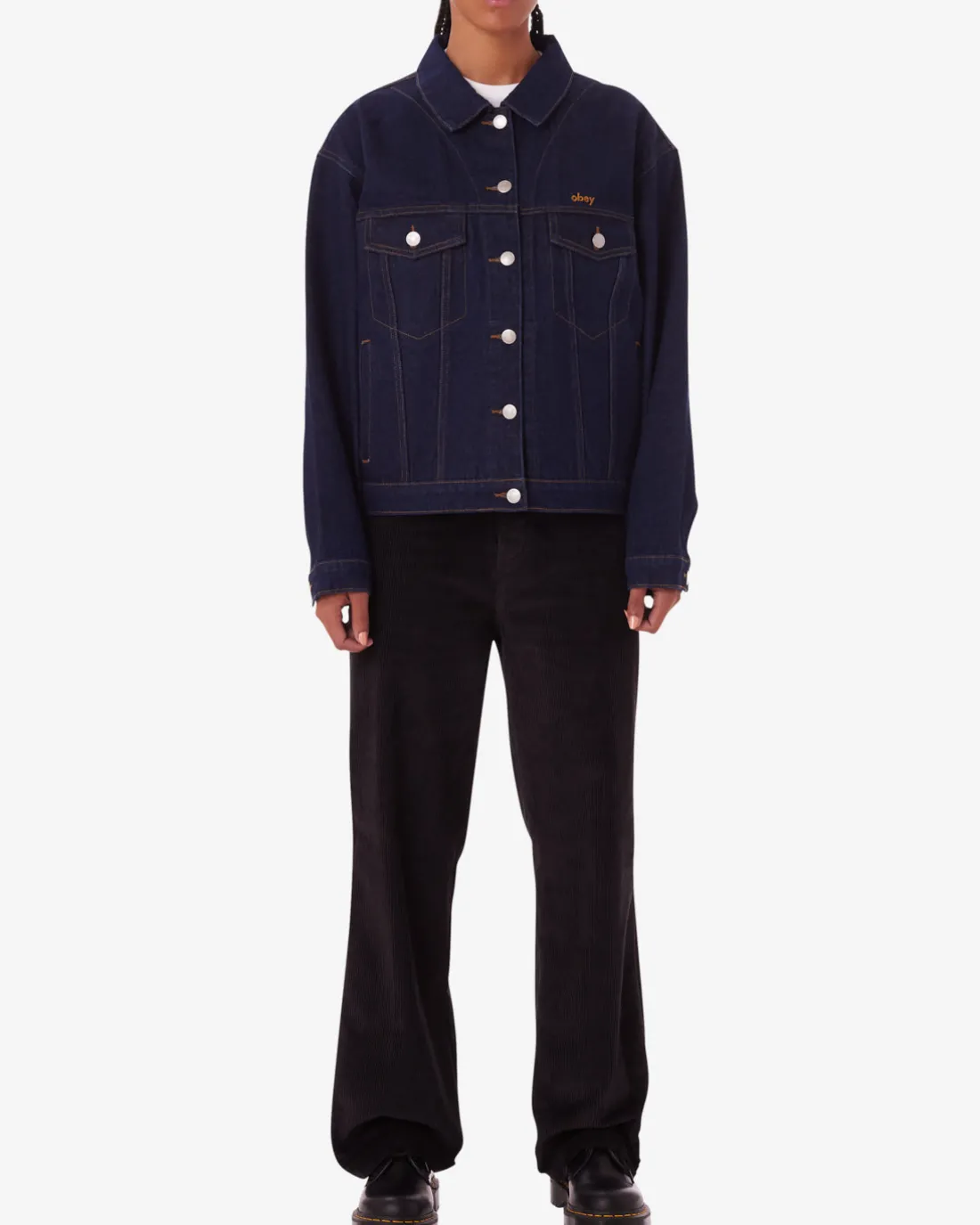 Hot JUNIPER OVERSIZED TRUCKER Women Denim|Jackets