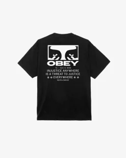 Clearance JUSTICE EVERYWHERE HEAVYWEIGHT T-SHIRT Heavyweight