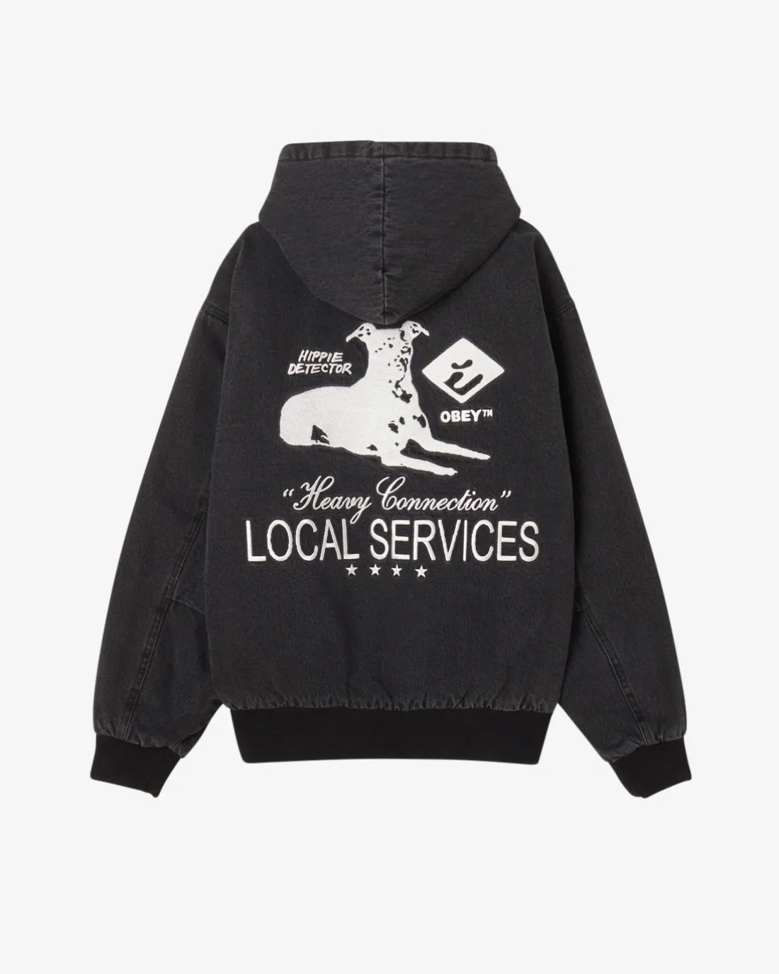 Online LOCAL SERVICE ZIP UP HOOD Jackets