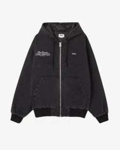 Online LOCAL SERVICE ZIP UP HOOD Jackets