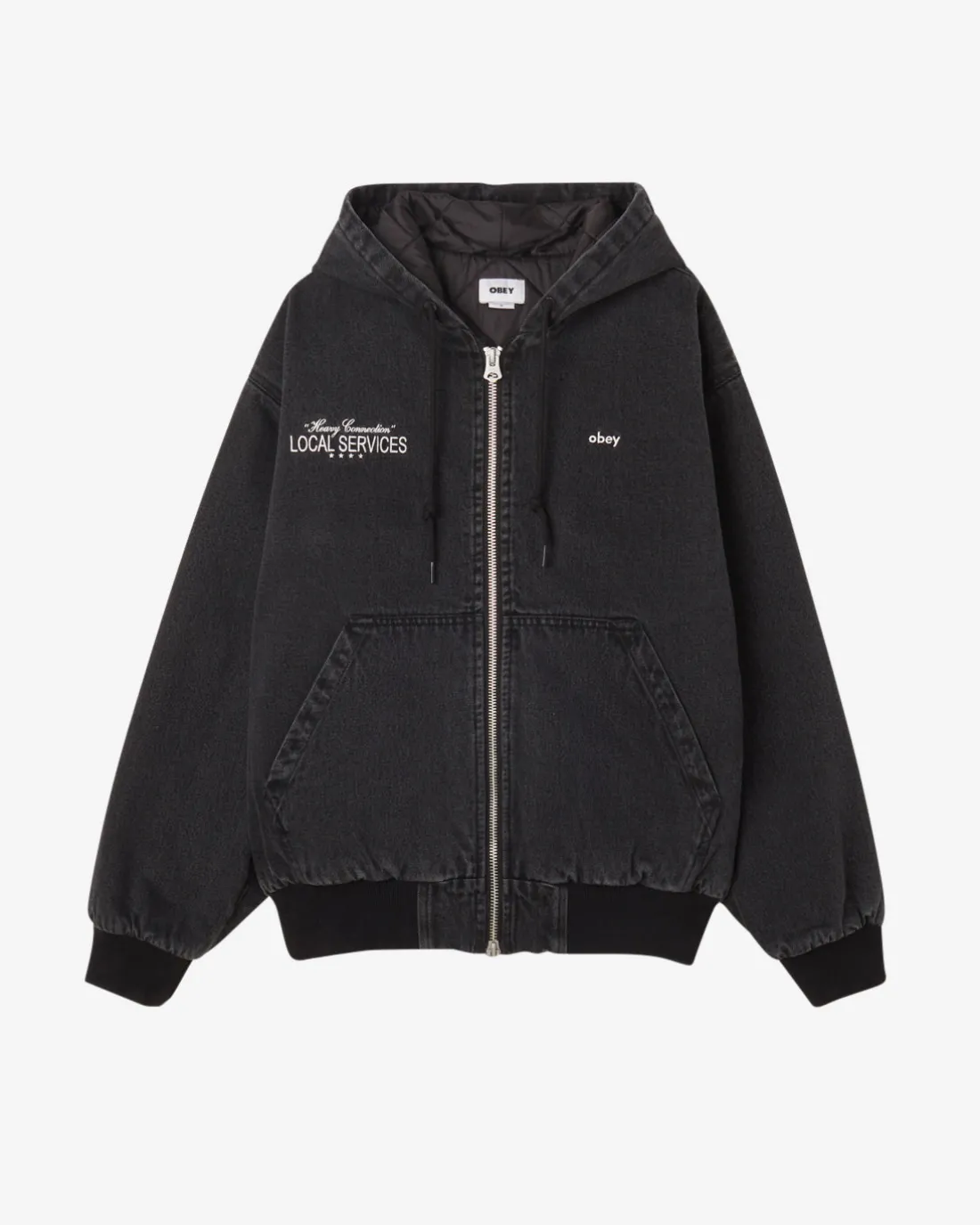 Online LOCAL SERVICE ZIP UP HOOD Jackets