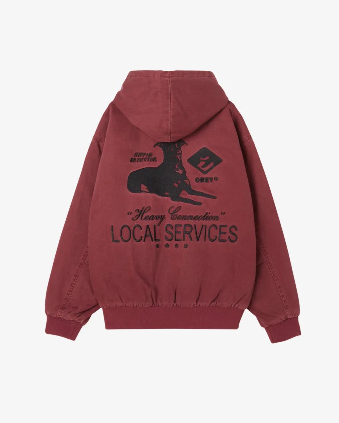 Online LOCAL SERVICE ZIP UP HOOD Jackets