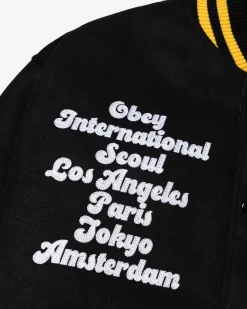 Fashion LOS ANGELES INTERNATIONAL VARSITY JACKET Jackets