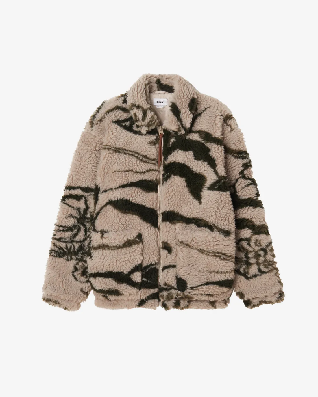 Discount MUSHROOM SHERPA JACKET Jackets
