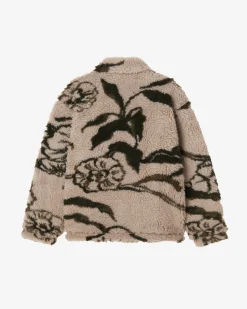 Discount MUSHROOM SHERPA JACKET Jackets