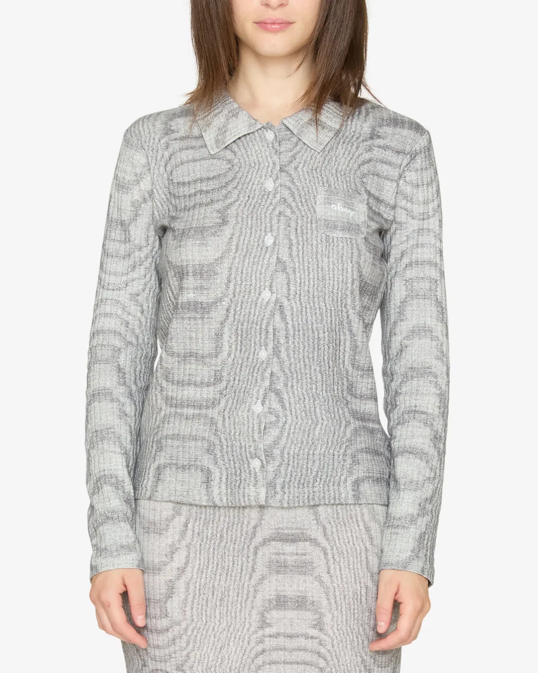 Fashion NOISE BUTTON DOWN TOP Women Tops|Sets