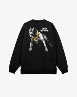 Clearance OBEY NO ONE PREMIUM CREWNECK Crew