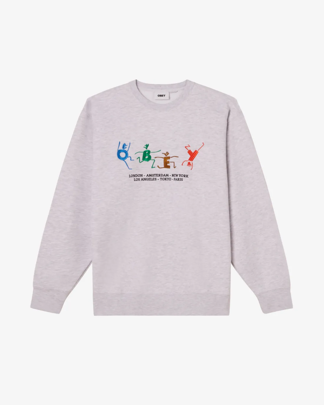 Clearance OBEY PEOPLE CREWNECK Crew