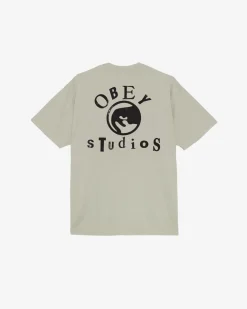 Online OBEY STUDIOS ICON HEAVYWEIGHT T-SHIRT Heavyweight