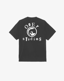 Online OBEY STUDIOS ICON HEAVYWEIGHT T-SHIRT Heavyweight