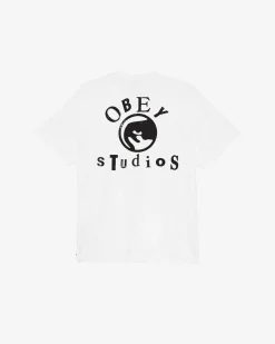Online OBEY STUDIOS ICON HEAVYWEIGHT T-SHIRT Heavyweight