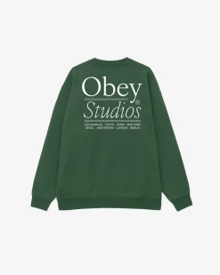 New OBEY STUDIOS PREMIUM CREWNECK Crew