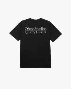 Online OBEY STUDIOS QUALITY DISSENT CLASSIC T-SHIRT Classic
