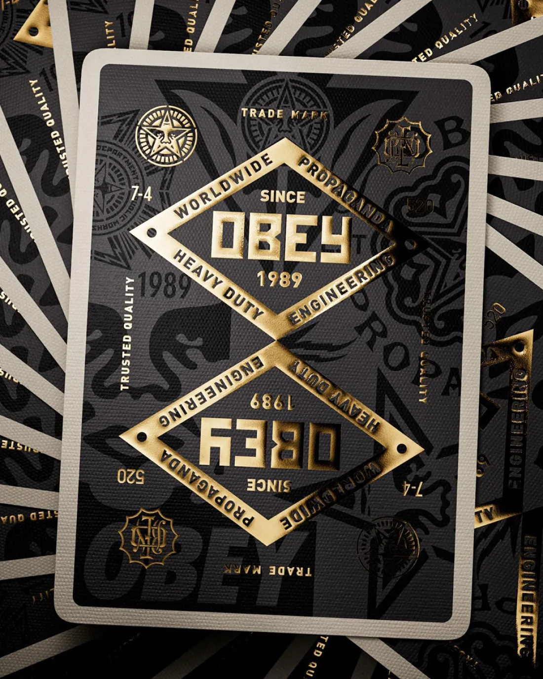Clearance OBEY X THEORY11 PLAYING CARDS Accessories