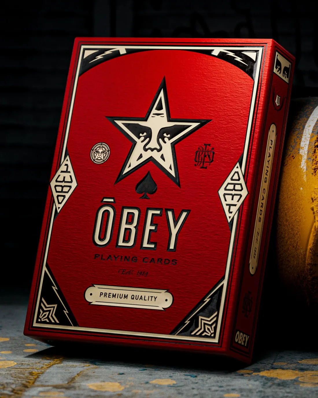 Hot OBEY X THEORY11 PLAYING CARDS Accessories