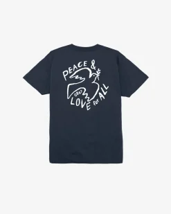 Outlet PEACE & LOVE FOR ALL CLASSIC T-SHIRT Classic