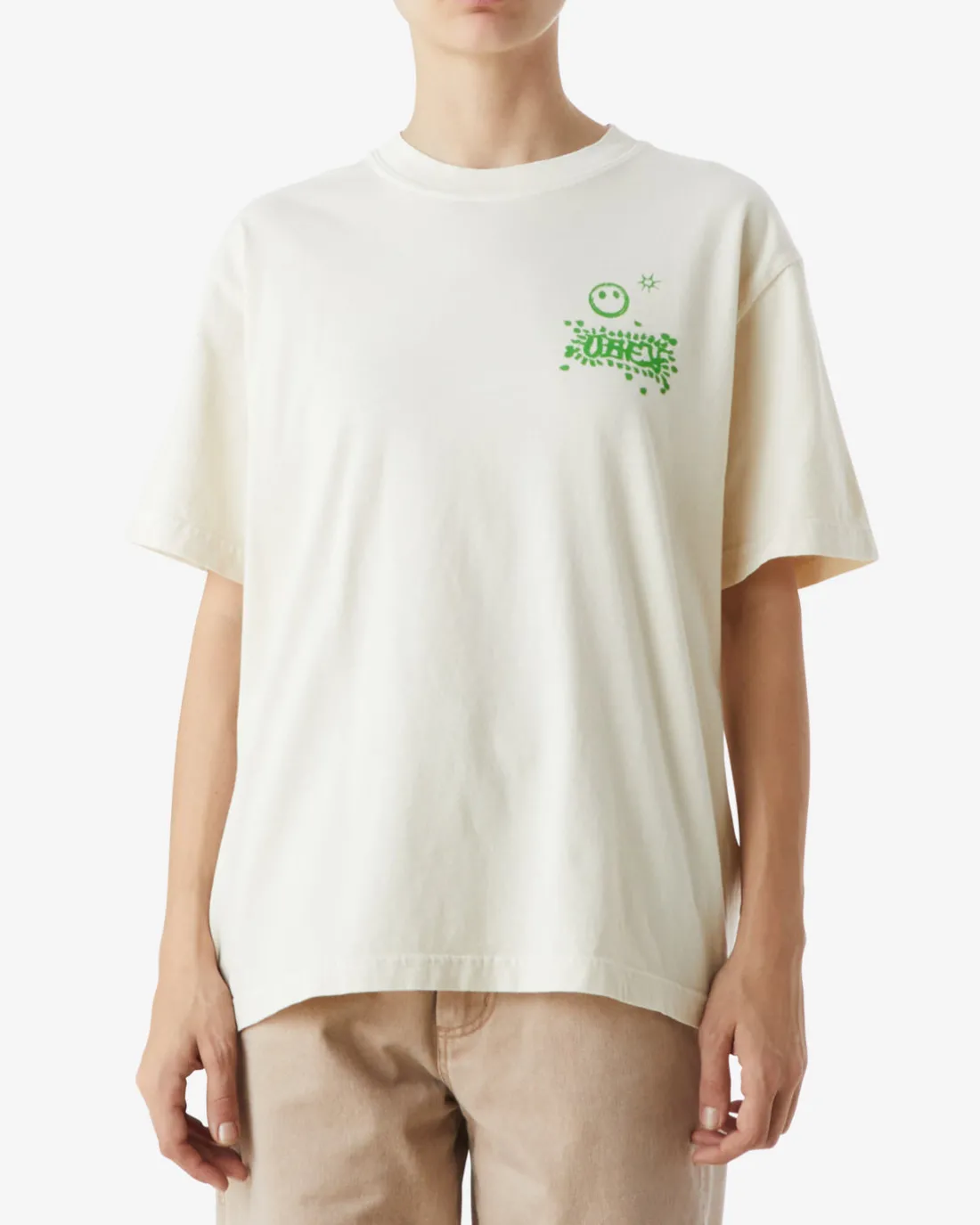 Discount PEACE BE WITH YOU ALL PIGMENT T-SHIRT Women T-Shirts