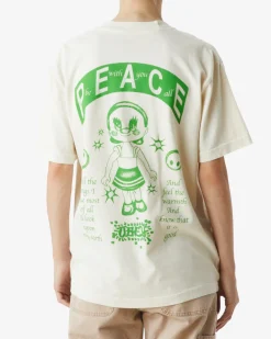 Discount PEACE BE WITH YOU ALL PIGMENT T-SHIRT Women T-Shirts