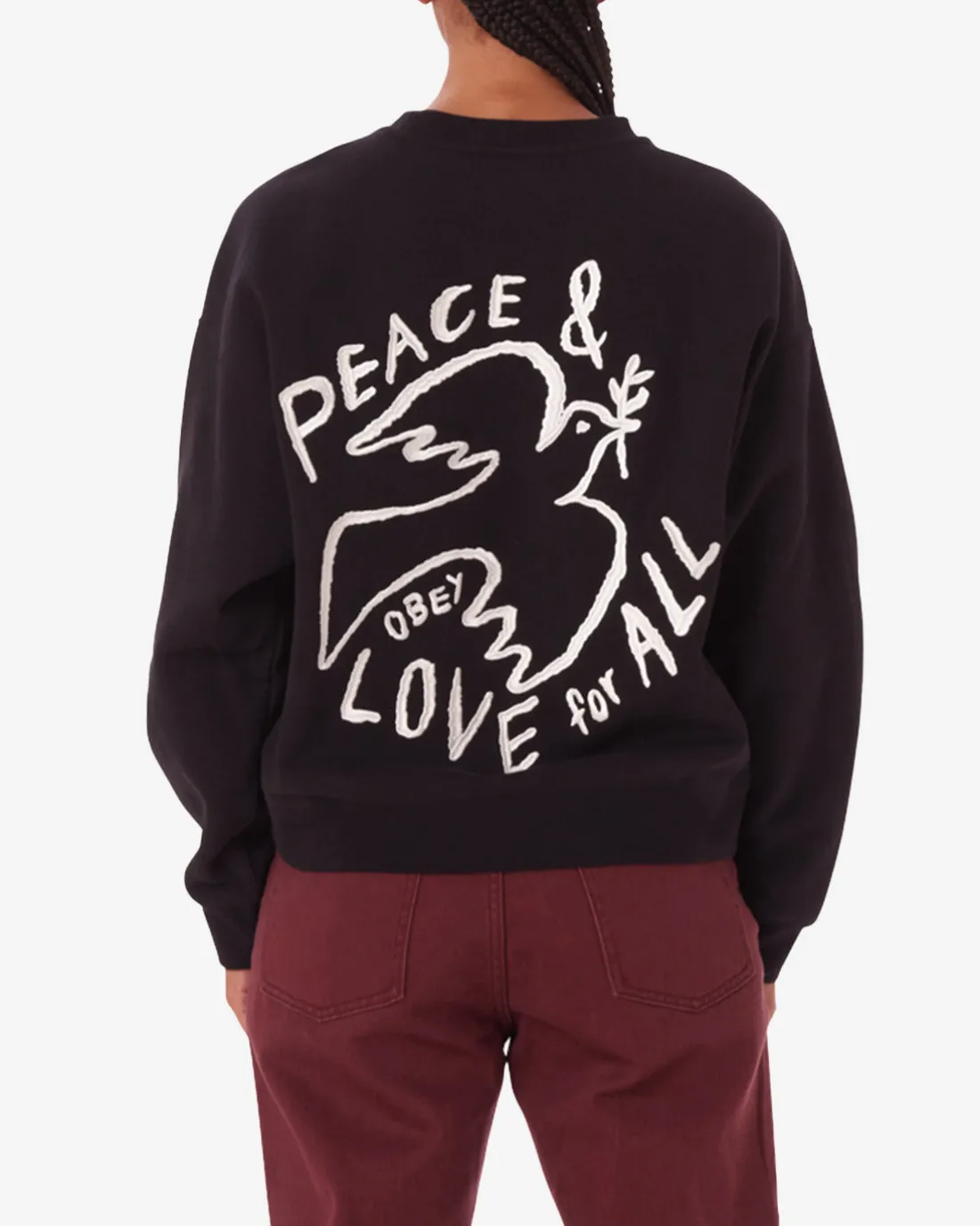 Outlet PEACE DOVE CREWNECK Women Sweatshirts