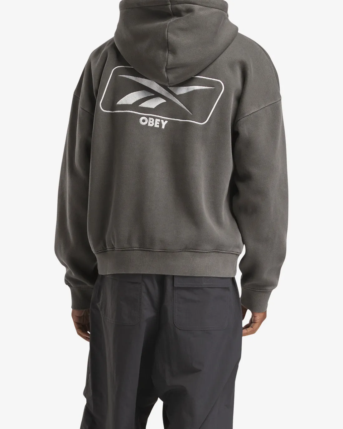 Online REEBOK x OBEY ZIP HOOD Pullover Hood