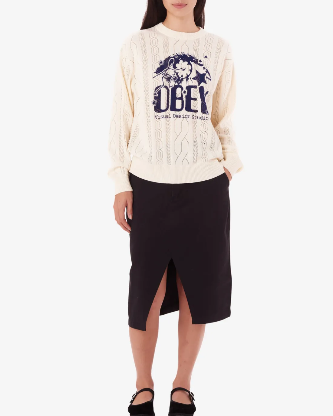 Outlet STUDIO CREWNECK SWEATER Women Sweaters