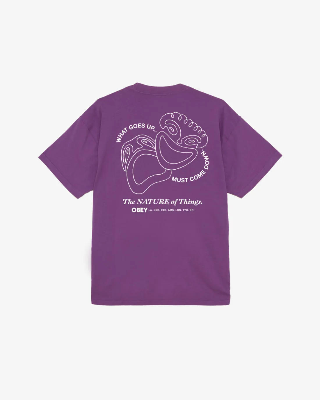 New THE NATURE OF THINGS HEAVYWEIGHT T-SHIRT Heavyweight