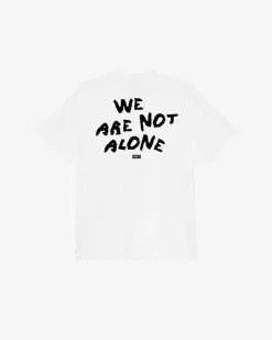 Clearance WE ARE NOT ALONE HEAVYWEIGHT T-SHIRT Heavyweight